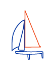 sailboat racing dinghy